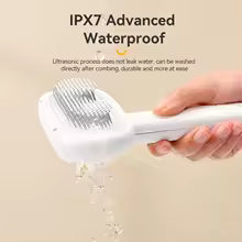 Elektrisk pälsborte med spray för hund och katt