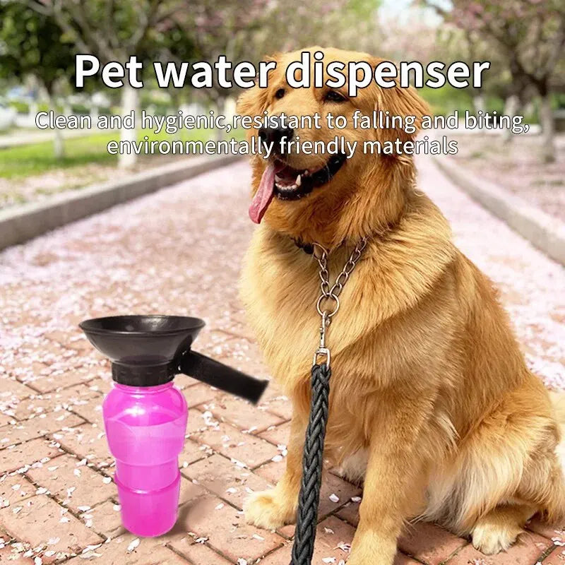 Portabel vattenflaska för hund