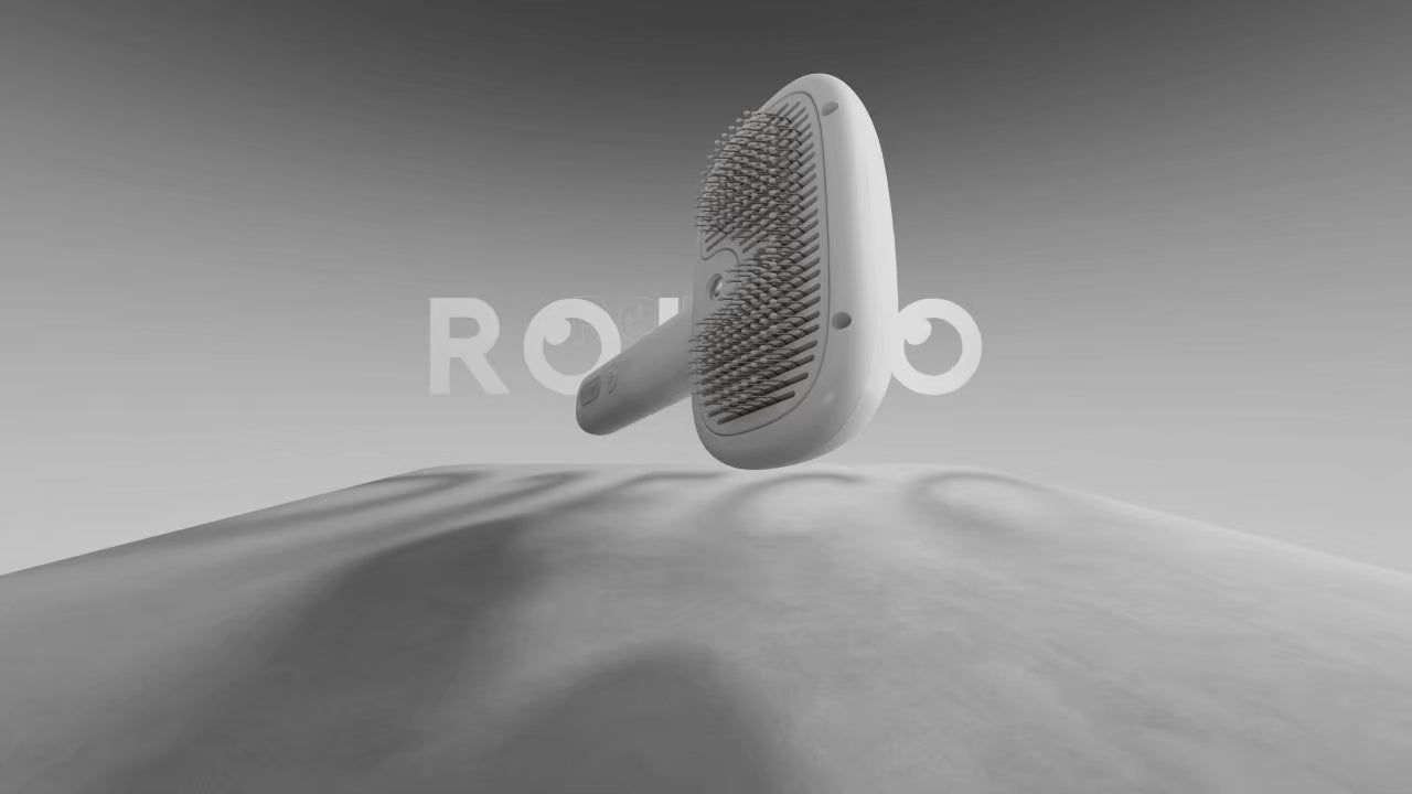 Elektrisk pälsborte med spray för hund och katt